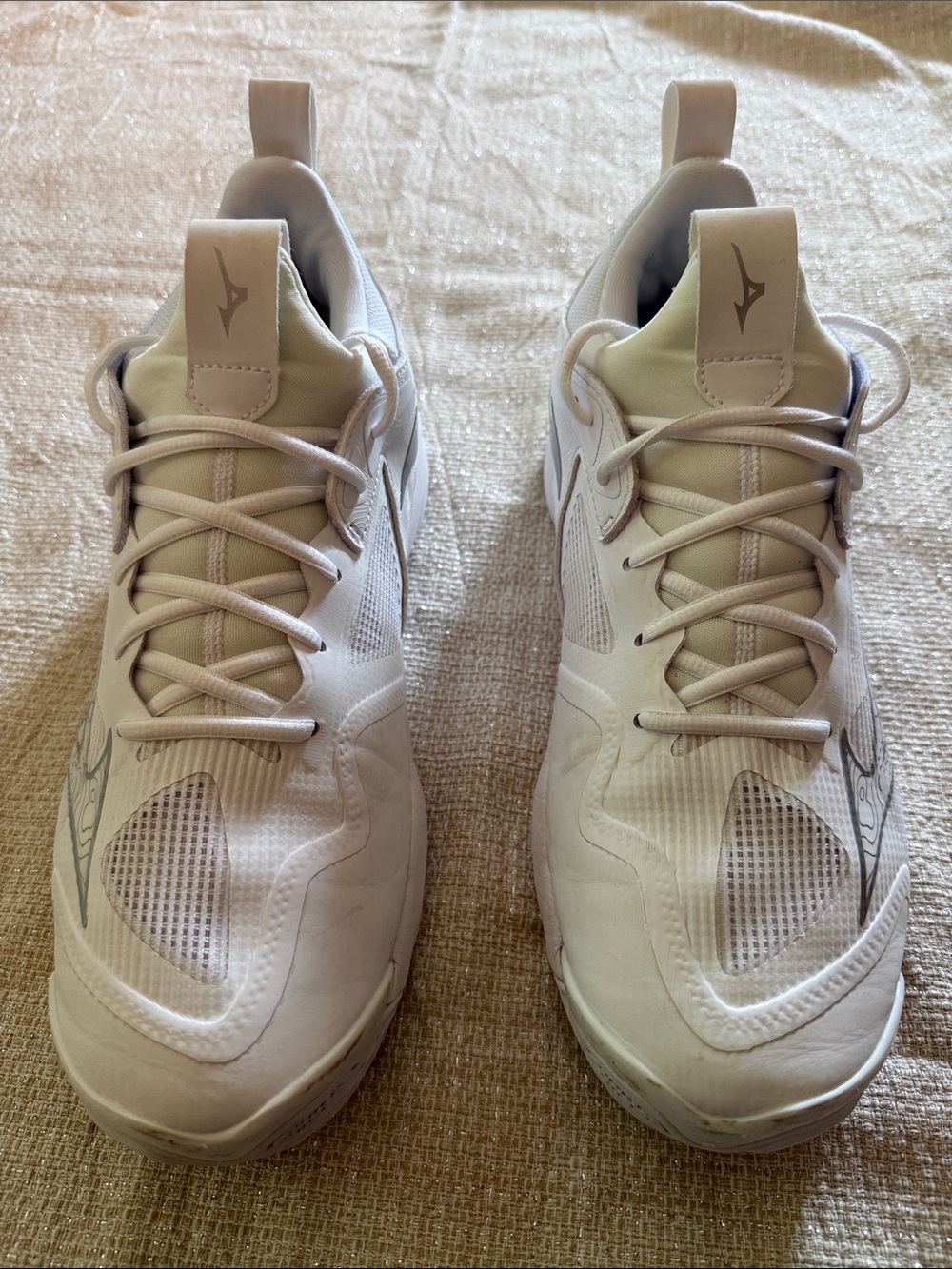 Mizuno Wave Momentum 3 White Athletic Men's Sneakers